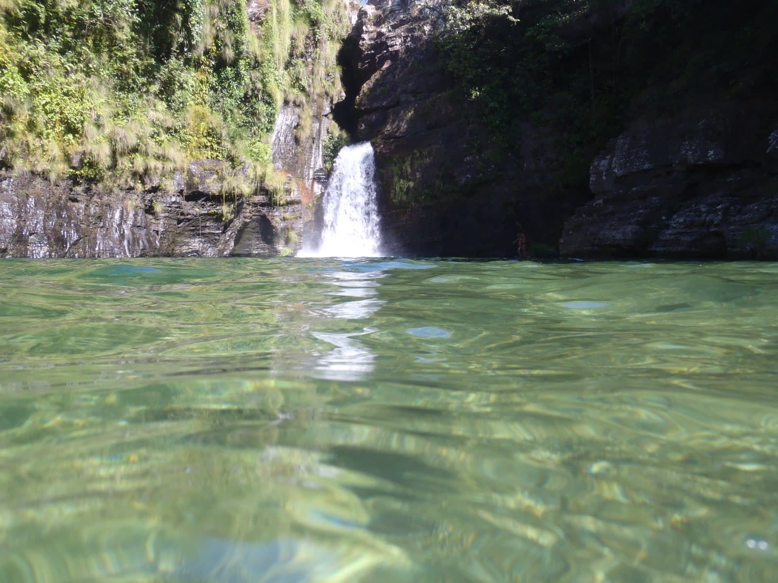 Cachoeira Rei do Prata, Cavalcante, Goiás